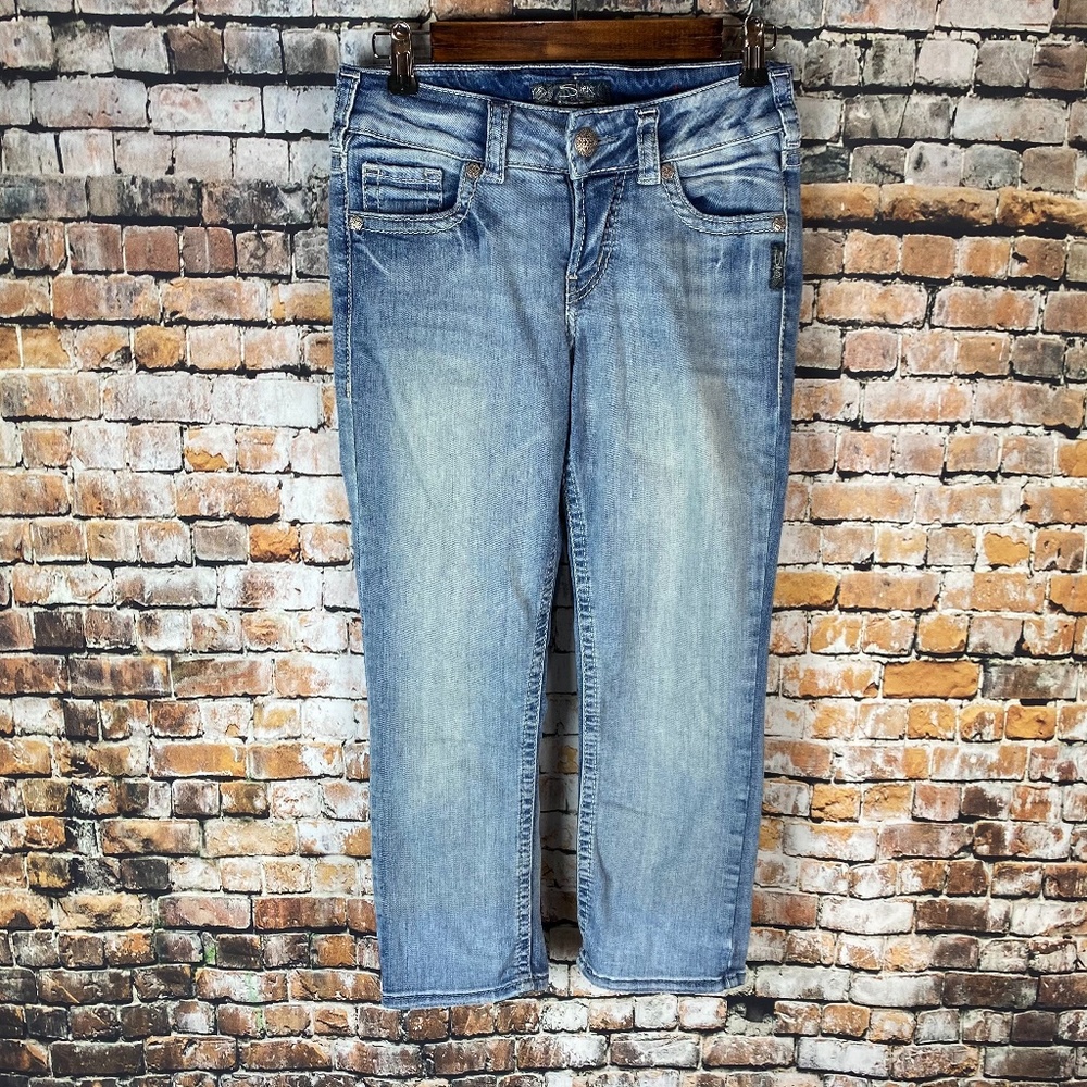 SILVER SUKI MID CAPRI